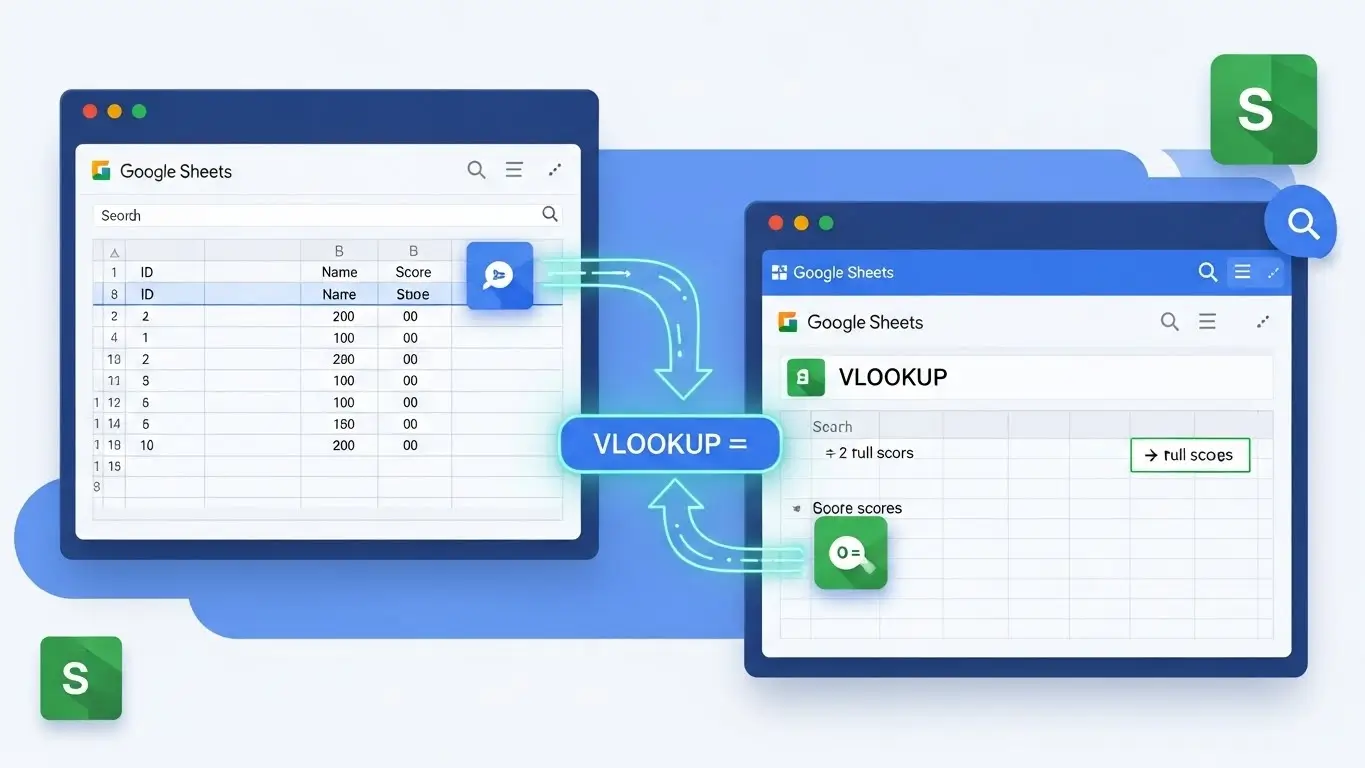 Simple Tutorial: Using VLOOKUP Between Two Google Sheets Files